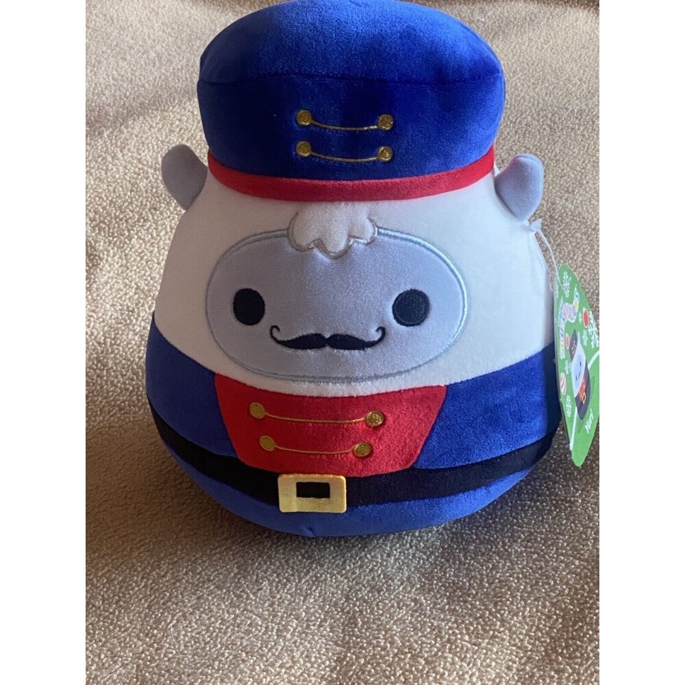 Squishmallow Plush Yuri The Nutcracker Yeti 8"  Stuffed Animal Toy Chris…